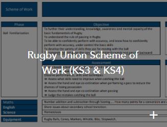 rugby union scheme of work